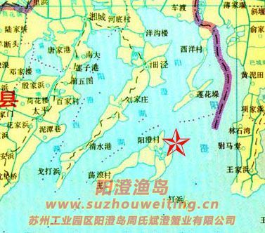 陽澄湖地圖