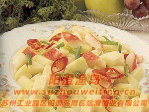 蘋(píng)果炒蟹柳